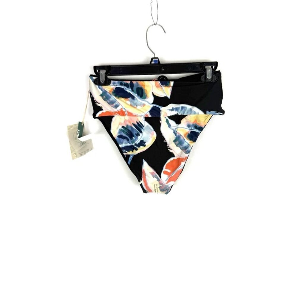 O’Neill Women’s Black Floral Bikini Bottom Size L - Picture 2 of 3